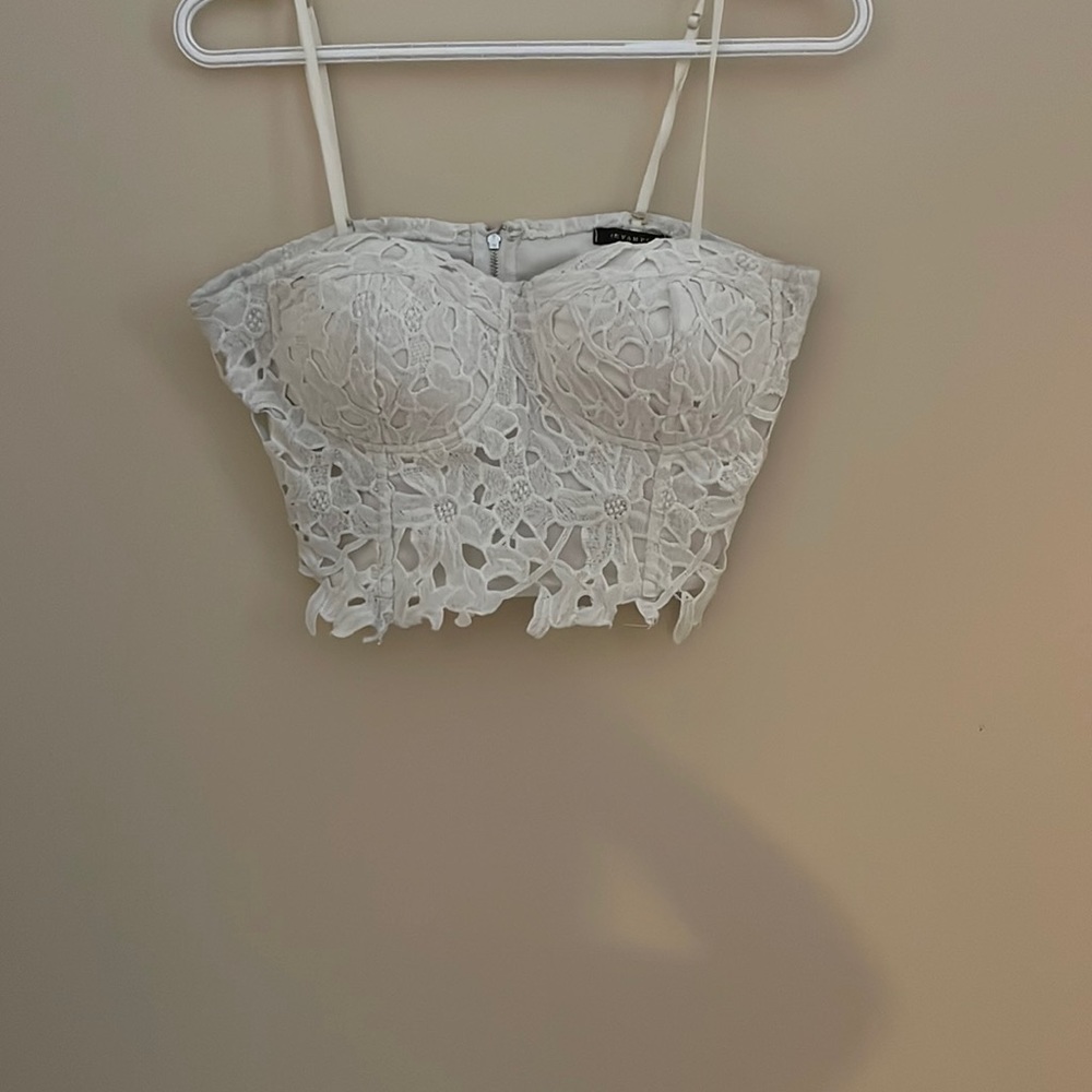 Laced Crop Tank